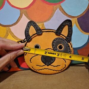 Cute Dog Coin Purse-Rustic